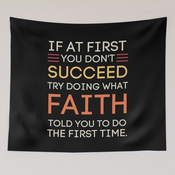 Item preview, Faith Motivation Success Inspirational Quote designed and sold by StuckOnTees.