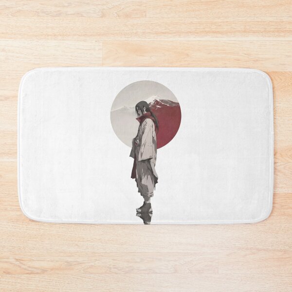 Item preview, Solitary Ninja Portrait | Minimalist Japanese Anime Aesthetic Illustration designed and sold by Dyan4.