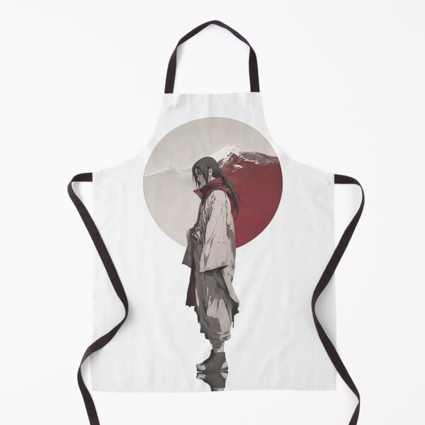 Item preview, Solitary Ninja Portrait | Minimalist Japanese Anime Aesthetic Illustration designed and sold by Dyan4.