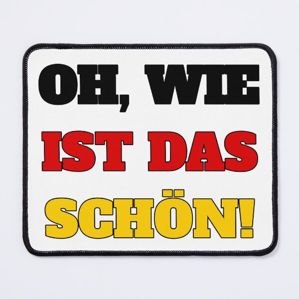 Item preview, Germany Fan Shirt Oh Wie Ist Das Schön designed and sold by Hamlet & Sons.