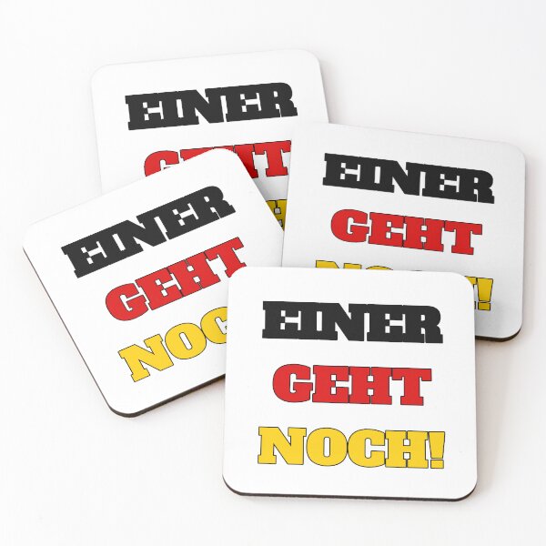 Item preview, German Fan Shirt - Einer Geht Noch! designed and sold by Hamlet & Sons.