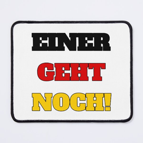 Item preview, German Fan Shirt - Einer Geht Noch! designed and sold by Hamlet & Sons.