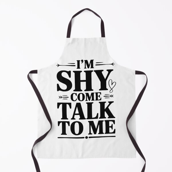 Item preview, I'm Shy Come Talk To Me designed and sold by Frank Ring.