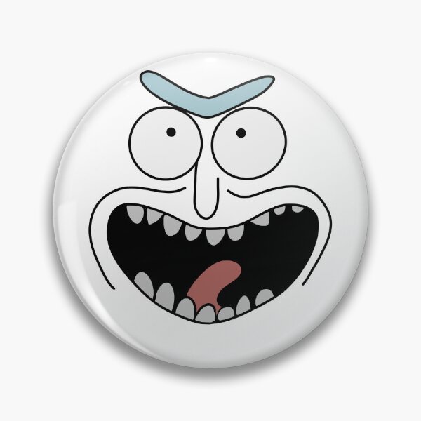 Item preview, ‘Look at me! I’m … Rick!’ Rick face designed and sold by Nim St4r.