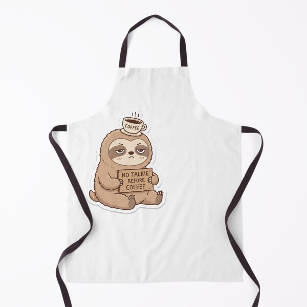 Item preview, No Talkie Before Coffee Funny Sloth Meme Morning Humor designed and sold by ryanguas.