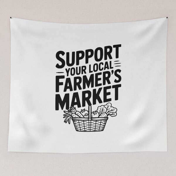 Item preview, Support Your Local Farmer's Market designed and sold by Frank Ring.
