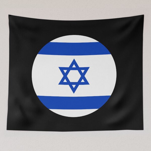 Item preview, Israel Circle Flag designed and sold by shitpostee.