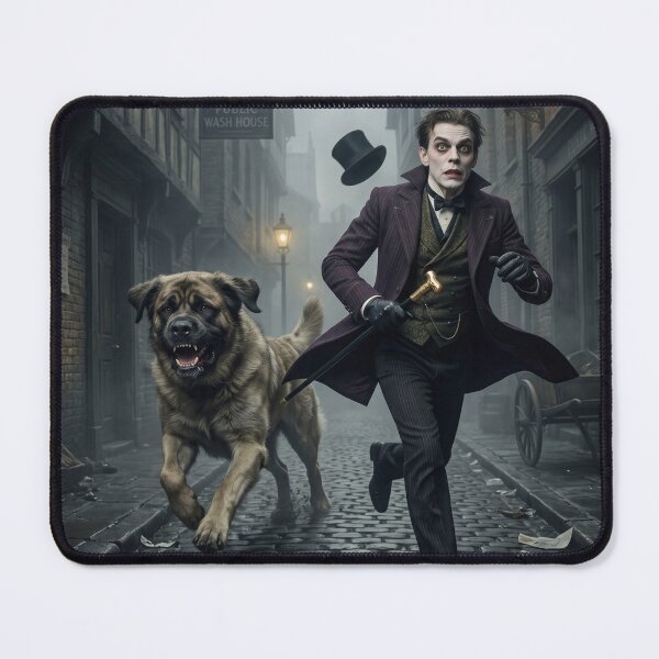 Item preview, Mr Ai Arts getting chased by a big dog designed and sold by LTStudioArts.