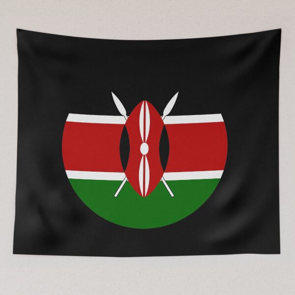 Item preview, Kenya Circle Flag designed and sold by shitpostee.