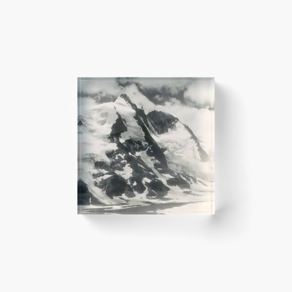 Item preview, Grossglockner, Austria, 1938 Vintage Mountain Photograph designed and sold by daphsam.