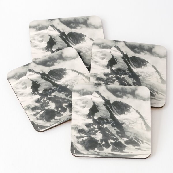 Item preview, Grossglockner, Austria, 1938 Vintage Mountain Photograph designed and sold by daphsam.