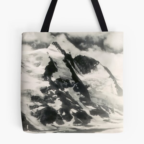 Item preview, Grossglockner, Austria, 1938 Vintage Mountain Photograph designed and sold by daphsam.