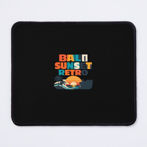 Item preview, Bali Sunset Retro Retro Vintage Travel Shirt designed and sold by SJarts Creative Studio.