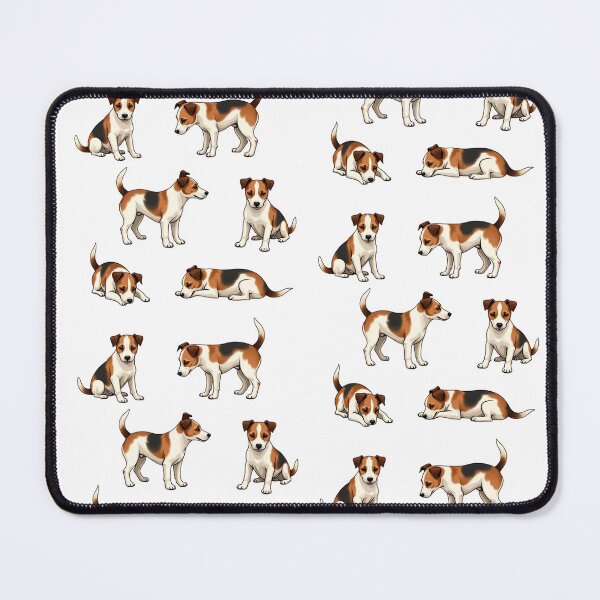 Item preview, Jack Russell Terrier set in various poses designed and sold by Prints by Mat.