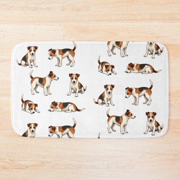 Item preview, Jack Russell Terrier set in various poses designed and sold by Prints by Mat.