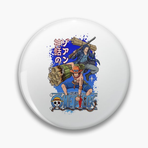 Item preview, Flame Fist and Yonko First Mate - Blue Splash Fire Art designed and sold by lamiarte.