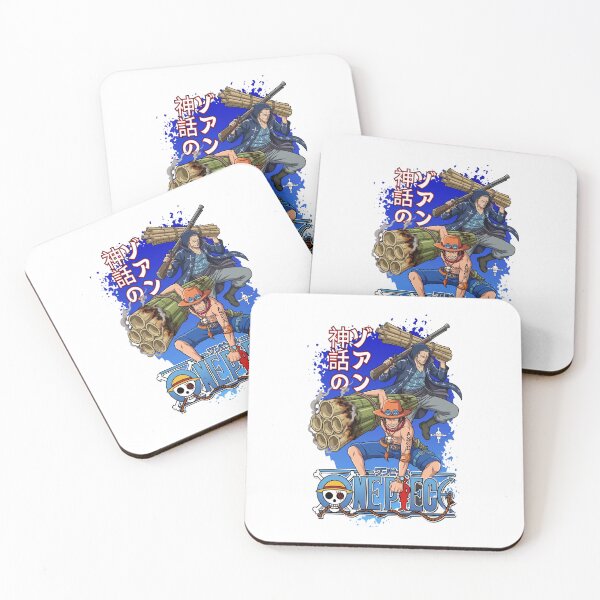 Item preview, Flame Fist and Yonko First Mate - Blue Splash Fire Art designed and sold by lamiarte.