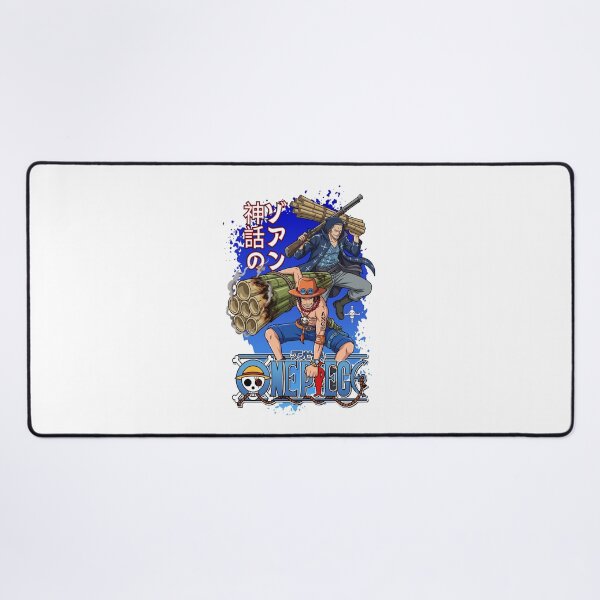 Item preview, Flame Fist and Yonko First Mate - Blue Splash Fire Art designed and sold by lamiarte.