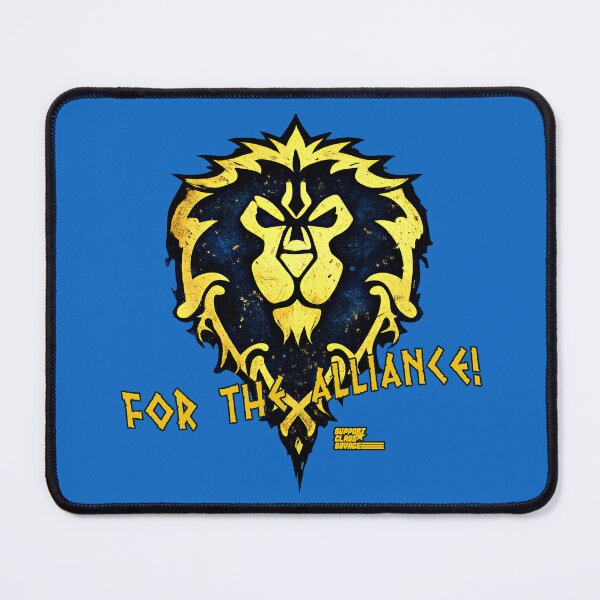 Item preview, For the Alliance! | MMORPG Inspired Design designed and sold by SupportClassSavage.