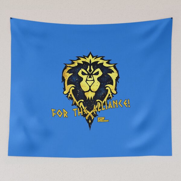 Item preview, For the Alliance! | MMORPG Inspired Design designed and sold by SupportClassSavage.