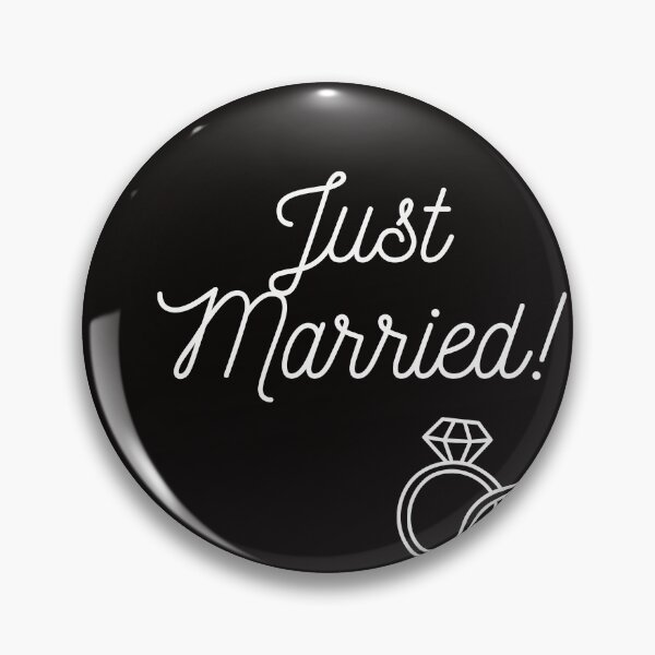 Item preview, Just married logo designed and sold by New creations by Mary.