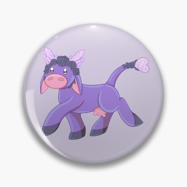 Item preview, Amethyst cow designed and sold by SarahArundale.