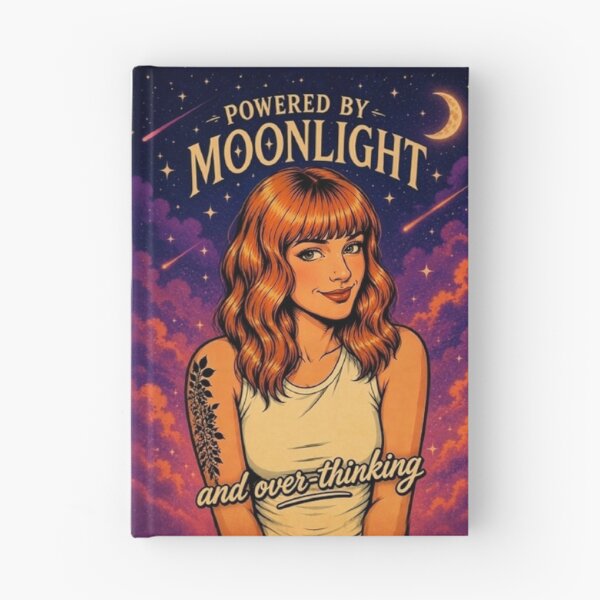 Item preview, Powered by Moonlight and over-thinking designed and sold by Carolyn Jane Designs.