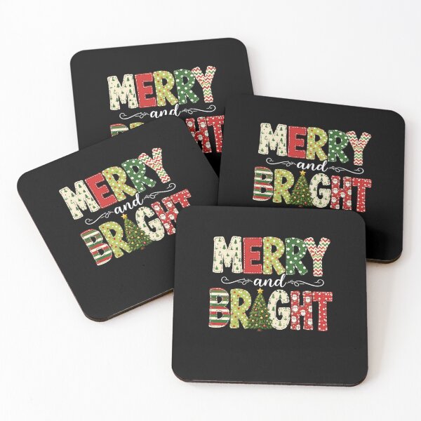 Item preview, Merry And Bright Christmas Holiday Festive Celebration designed and sold by FormalDehyena.