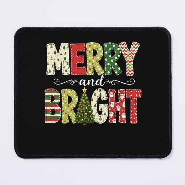 Item preview, Merry And Bright Christmas Holiday Festive Celebration designed and sold by FormalDehyena.