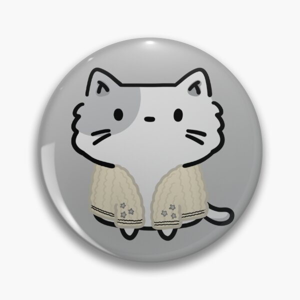 Item preview, Folklore Kitty Sticker / Magnet (Taylor Swift Eras Inspired) designed and sold by MastermindMinis.
