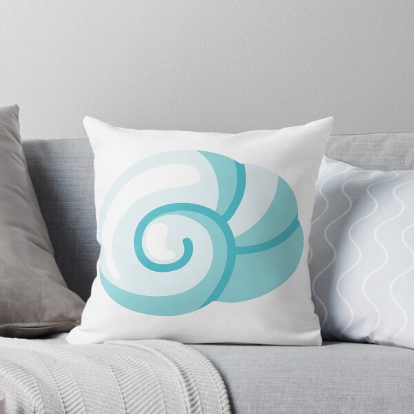 Item preview, Cute Turquoise Spiral Seashell designed and sold by EvLip-Artist.