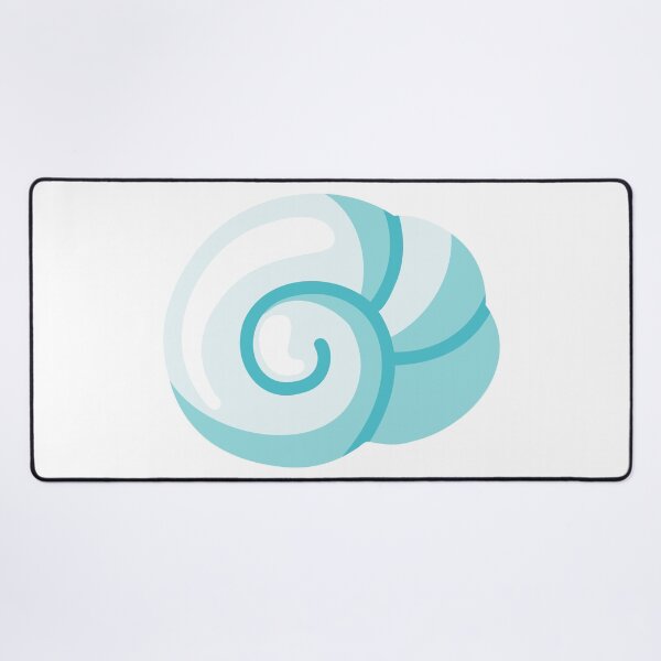 Item preview, Cute Turquoise Spiral Seashell designed and sold by EvLip-Artist.
