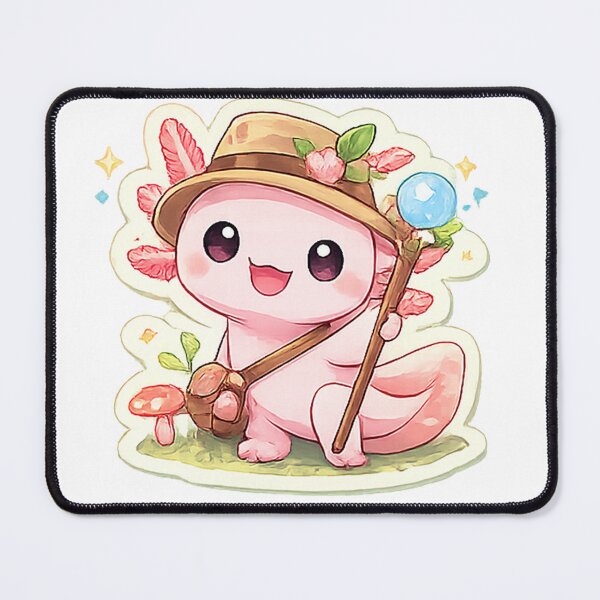 Item preview, Cute and Happy Axolotl designed and sold by Axolothwith77.