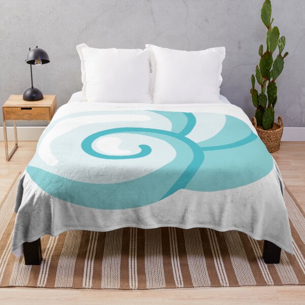 Item preview, Cute Turquoise Spiral Seashell designed and sold by EvLip-Artist.