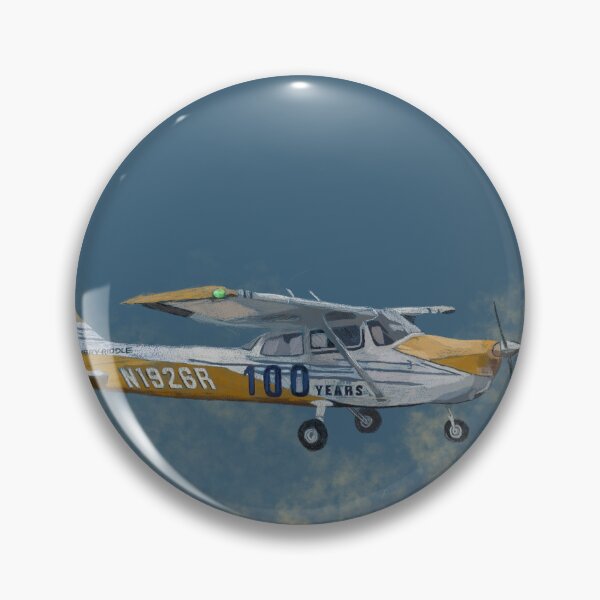 Item preview, Embry-Riddle's Cessna 172 'Riddle 1' designed and sold by damonwelber.com.