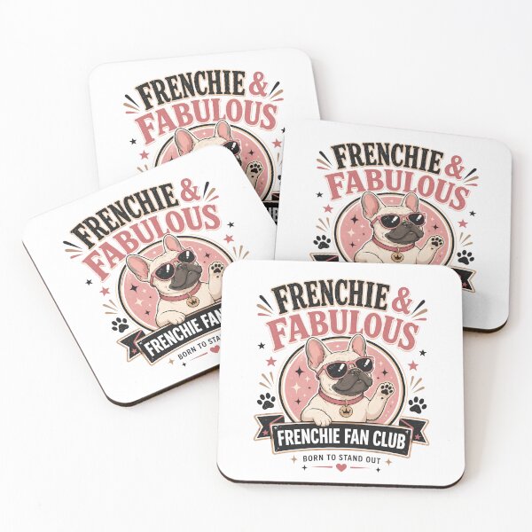 Item preview, Frenchie Fabulous French Bulldog Fan Club Dog Lover designed and sold by JerdbordinShop.