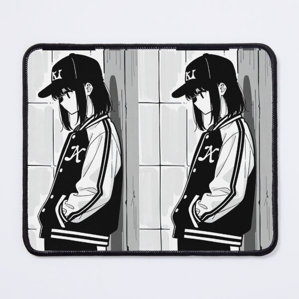 Item preview, Fashion - Man in Black Varsity Jacket Snapback Streetwear Anime Variant 8 designed and sold by AnimeShin.