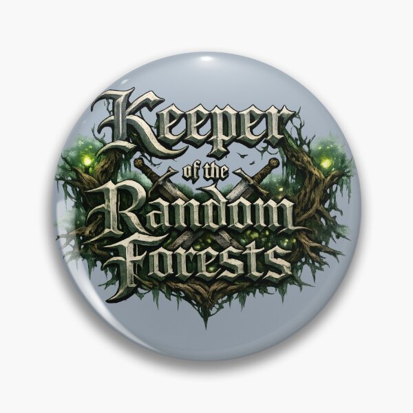Item preview, Keeper of the Random Forests – Gothic Machine Learning Fantasy designed and sold by Nerd Romance Café.