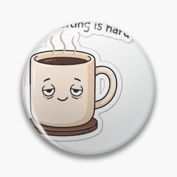 Item preview, Coffee Because Adulting Is Hard Funny Meme Mug designed and sold by ryanguas.
