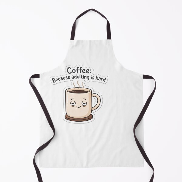 Item preview, Coffee Because Adulting Is Hard Funny Meme Mug designed and sold by ryanguas.