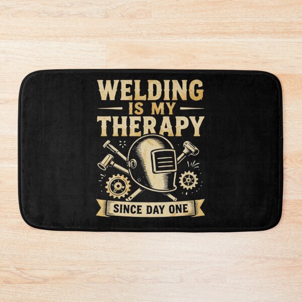 Item preview, Welding Is My Therapy Patriotic American Welder Vintage USA Flag designed and sold by LabCore.