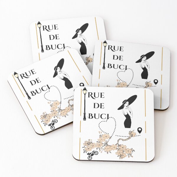 Item preview, Rue de Buci — Parisian Chic Fashion Art designed and sold by iconiqueart.