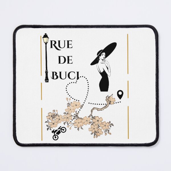 Item preview, Rue de Buci — Parisian Chic Fashion Art designed and sold by iconiqueart.