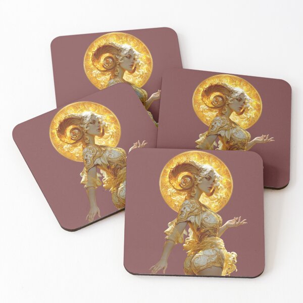Item preview, Sun Goddess of Golden Light designed and sold by MythicMood.
