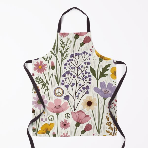 Item preview, Delicate Pastel Wildflower Botanical Pattern designed and sold by IntelliMindDesigns.