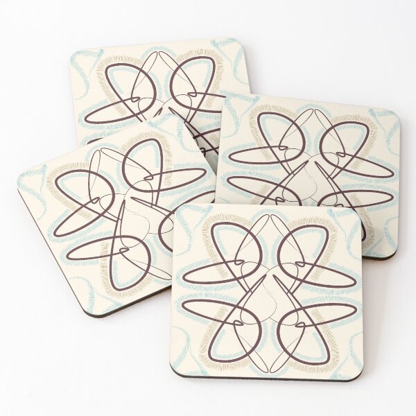 Item preview, Kind of Atomic beige designed and sold by PasdeChatDesign.
