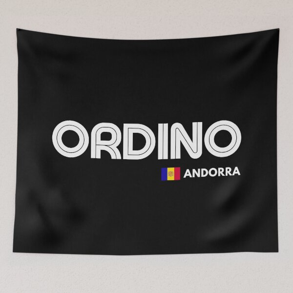 Item preview, Ordino - Andorra designed and sold by Sketch-Shack.