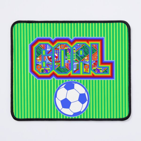 Item preview, Eat Sleep Win Repeat Soccer Goal Vibrant Art Abstract designed and sold by sofiartmedia.