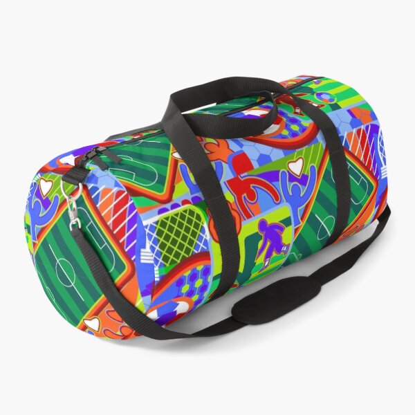 Item preview, Eat Sleep Win Repeat Soccer Goal Vibrant Art Abstract designed and sold by sofiartmedia.