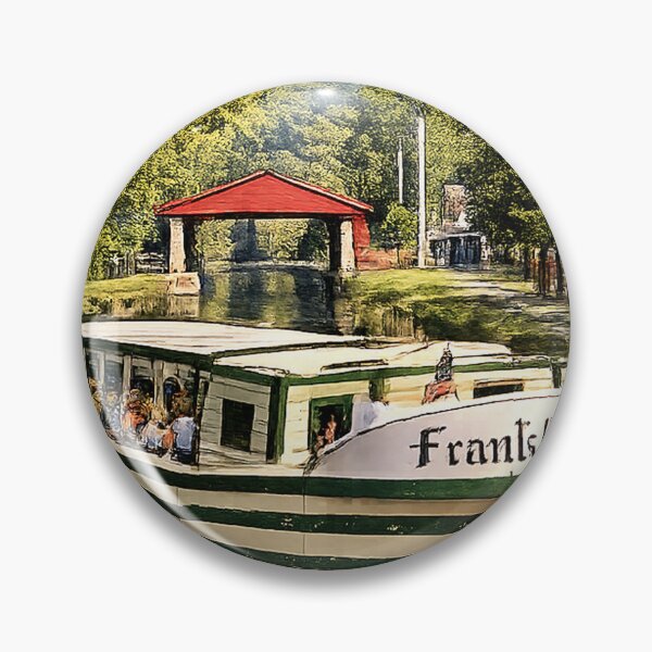 Item preview, Aqueduct Covered Bridge Rustic designed and sold by gotucoveredart.